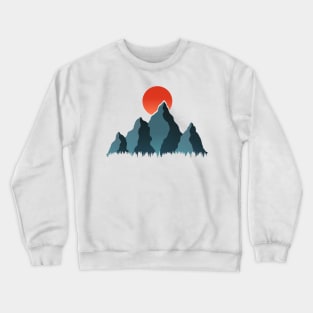 Adventure In The Mountains Art III Crewneck Sweatshirt